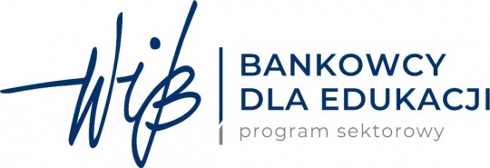 Logo Bankowcy dla Edukacji. program sektorowy 
